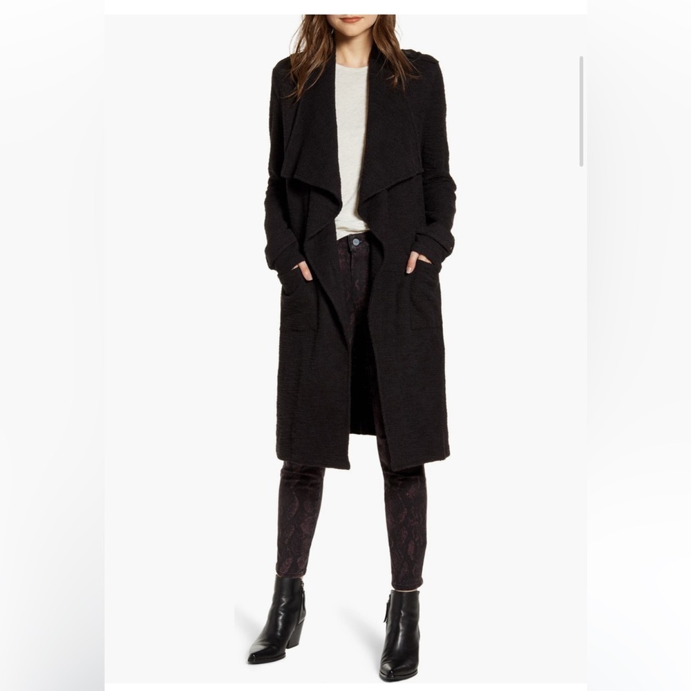 BB Dakota by Steve Madden Drapey Boucle Trench Coat